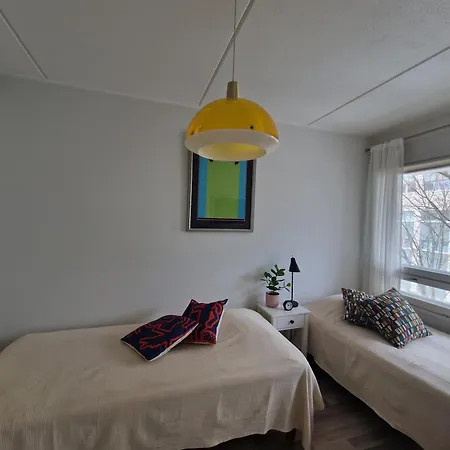 Apartment Bright, Big With Own Sauna & Balcony